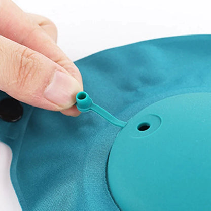 Inflatable Travel Neck Pillow U-shaped Cervical Orthopedic Protection Pillow Outdoor Portable Foldable Pillow Travel Essentials