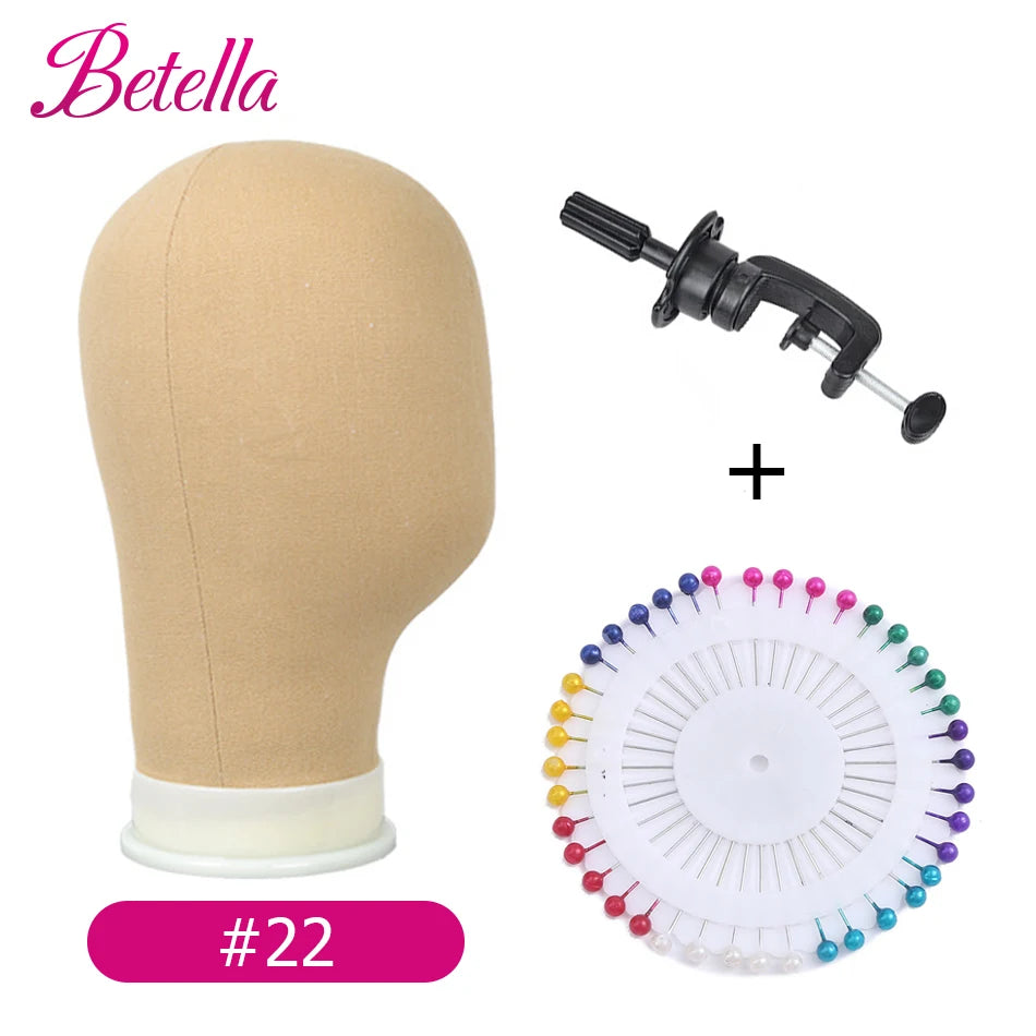 Canvas Block Head Kit Training Mannequin Wig Head Display Styling Mannequin Manikin Head Wig Stand wig head Stand