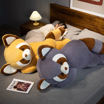 Plush Raccoon Doll Toy Appease Toys Adorable Bedroom Decor Red Panda Plush Toy Christmas Gift