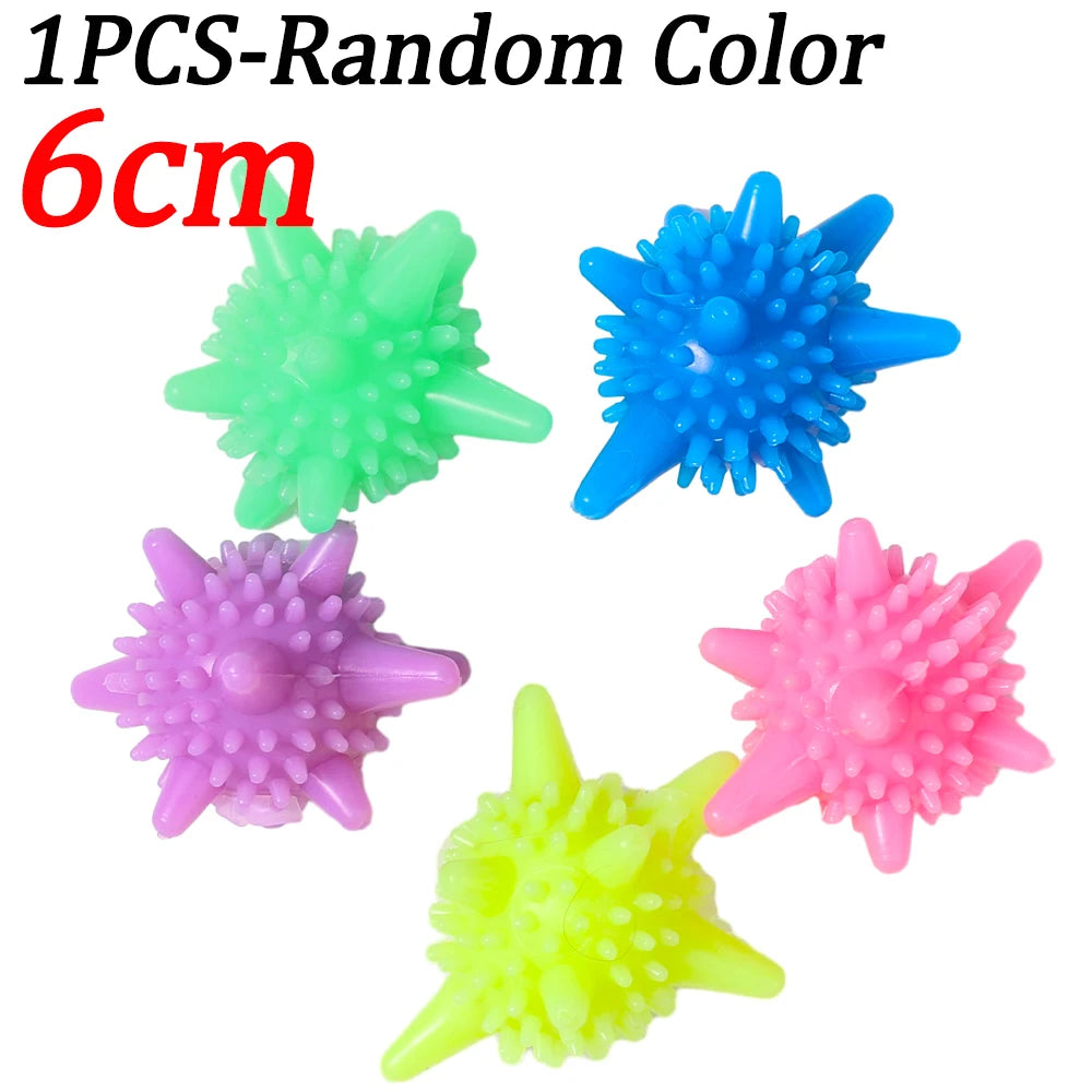 10/5/1PCS Reusable Laundry Ball for Washing Machine Lint Remover for Clothing PVC Solid Washing Anti-knot Clothes Dryer Balls