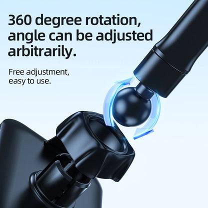 HOCO Car Center Console Windshield Phone Holder For iPhone 16/15 Pro Max Handsfree Universal Phone Mount For 4.7-7 inch Phones