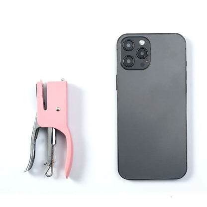 Hand Pliers School Office Supplies Paper Fixing Hand-Held Stapler School Supplies Paper Binder Set Office Binding Tools