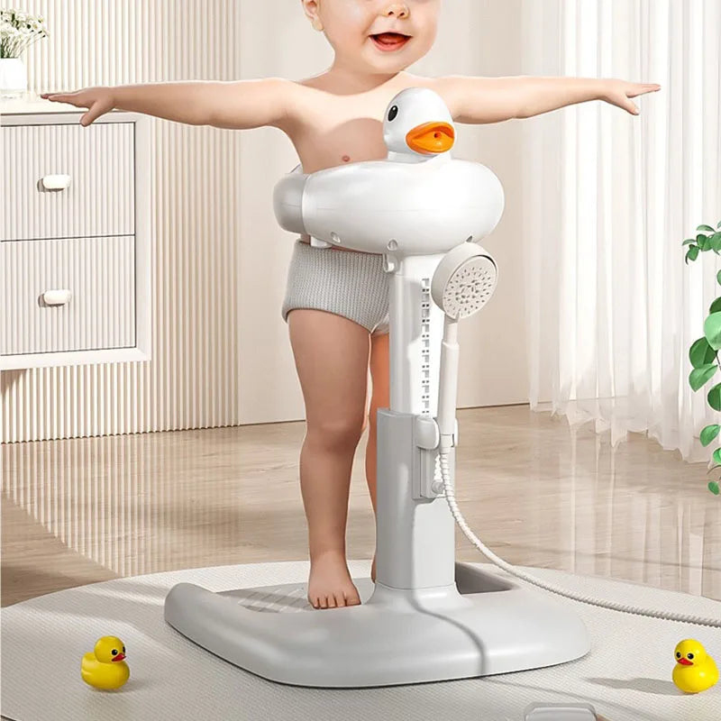 Baby Bath Stand Adjustable  Infant Bath Seat Bath Shower Standing Support Children's Bath Device Bath Stand For Home Babies Use