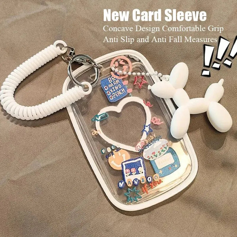 1PC Bus Card Set Campus Card Subway Card Work Card Factory Brand Ins Card Set Meal Card ID Card Pick-up and Drop off Card Protec