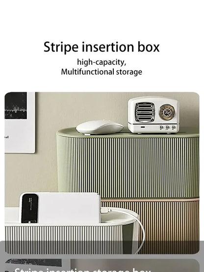 Portable Cable Management Organizer Box for Power Strips and Cord for Power StripsTV Computer Wires Hider Box for Home Office