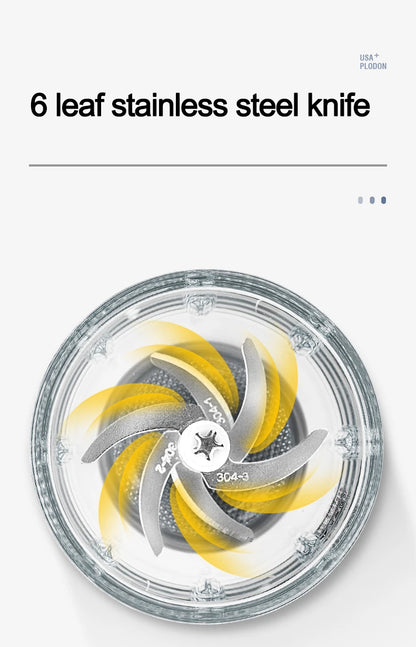 300ml Portable Blender Food Mixer Multifunctional Food Processor Electric Meat Grinder Mini Mixers Cup Baby Solid Food Machine