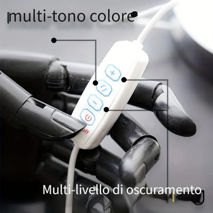 Decorative table lamp, online-famous bedroom and study glass lamp, Nordic simple bedside night light, personalized