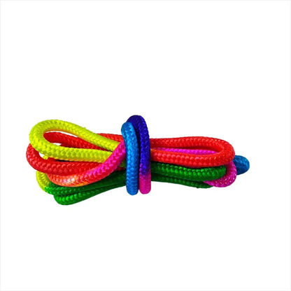 Rainbow Color Gymnastics Arts Rope Artistic Professional Rhythmic Rope 3M Colorful Gymnastics Jumping Props Sport Tools
