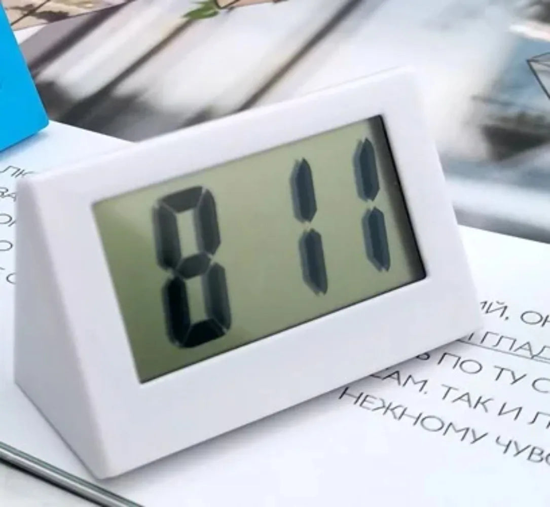 Mini Clock Simple Electronic Clock Bedside Clock Car Clock Student Clock Portable Desk Clock Digital Clock with Date