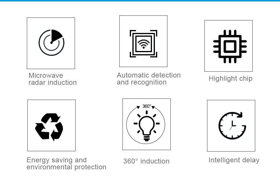 Radar Sensor LED Bulb E27 Motion Sensor Light Bulbs Smart LED Lamp Energy Saving Bombillas For Porch Stair Hallway Garage Lights