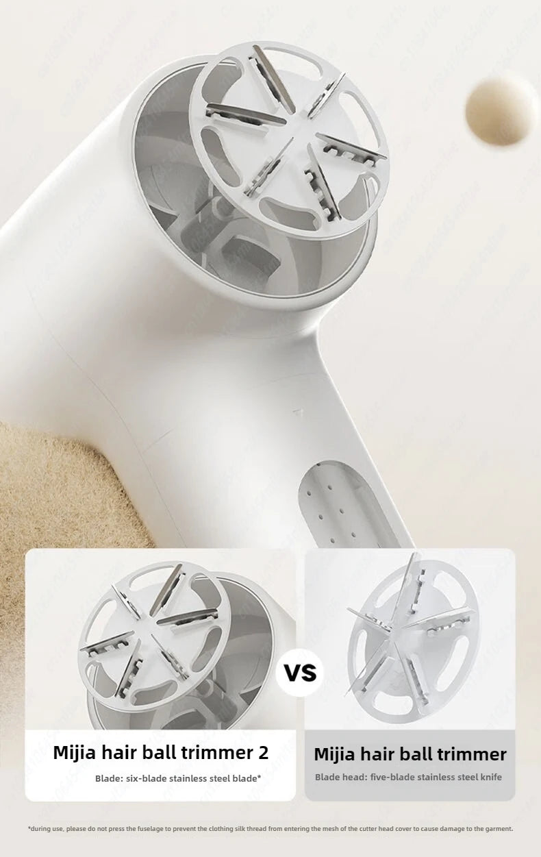 2025 New Xiaomi Mijia Lint Remover 2 USB Charging Electric Pellet Machine Hair Ball Lint Trimmer Portable  Clothes Lint Machine