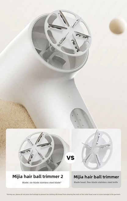 2025 New Xiaomi Mijia Lint Remover 2 USB Charging Electric Pellet Machine Hair Ball Lint Trimmer Portable  Clothes Lint Machine
