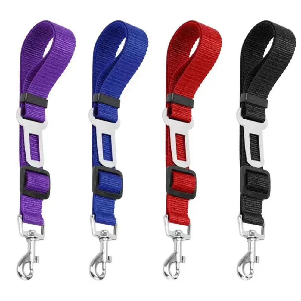 1pc Pet Cat Dog Car Seat Belt Suitable for Universal Safety Buckle Adjustable Safety Rope Dog Car Seat Belts Dog Accessoires