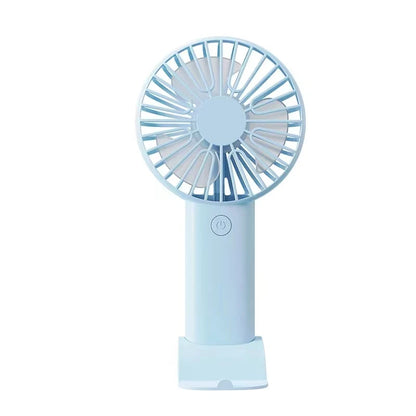 New Handheld Small Fan USB Portable Digital Display silentOffice DeskStudent on Dormitory Charging Outdoor Fan