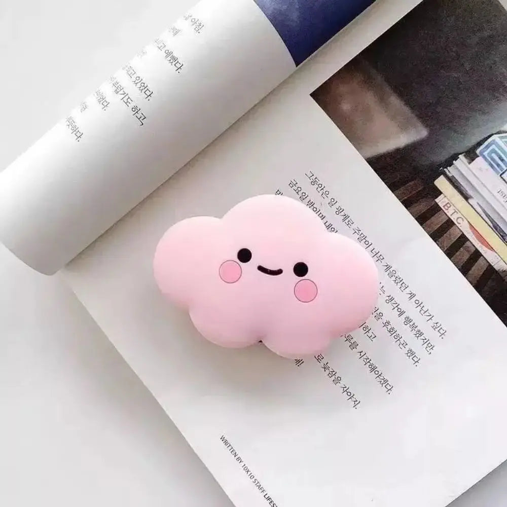 High Quality ABS Mobile Phone Holder Universal Cartoon Phone Accessories Foldable Phone Holder Stand