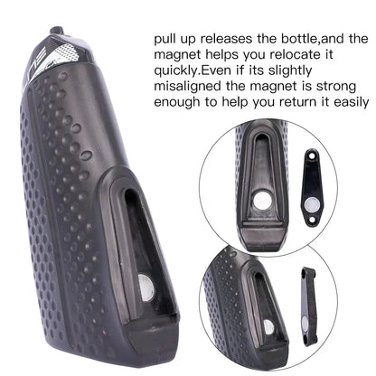 Cycling Bottle Hands-Free Mounted Hydration Profile Design Magnetic  aero Squeeze Fitness Cycling Bottle Triathlon Water Bottle