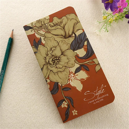Notebook Kraft Cover Vintage Diary Blank Stationery Planner Writing Paper for Students School Office Supplies