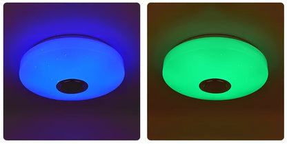 RGB Smart Ceiling Light LED Interior Home Decorative Light 42W 60W 220V Luster Dimming Remote Control WIFI Bluetooth Living Room