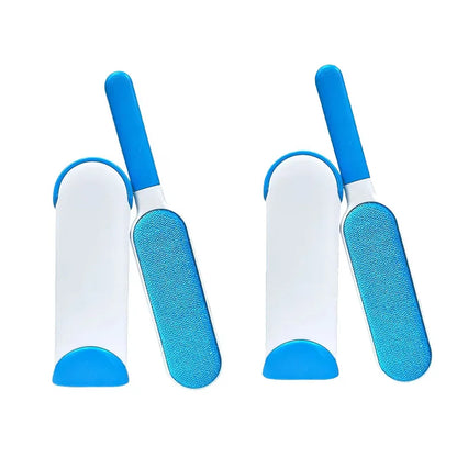 Magic Clothes Lint Remover Reusable Pet Cat Hair Fur Roller Brush Reusable Static Dusting Cleaning Brushes Manual Cleaner Tool
