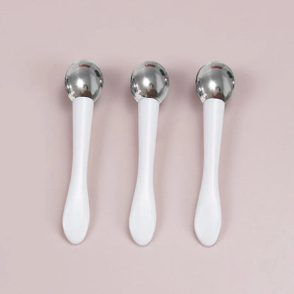 1pc Eye Roller Massage Stick Eye Cream Applicator Cosmetic Spatula Anti Wrinkle Facial Spoon Gold Alloy Face Thin Skin Care Tool
