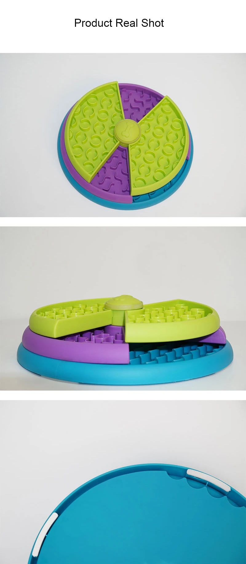 New Dog Slow Plate Pet Slow Food Mat Fun Slow Food Plates Beloved Of Pets Rotating Slow Food Plate Portable Slow Food Plate