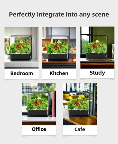 Home Intelligent Hydroponic Vegetable Planter Soilless Planting Equipment Hydroponic Vegetable Pots Plants Flowers Growing Boxes