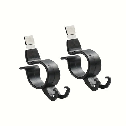 2Pcs Car Trunk Hook - Umbrella Stand Installation - Internal Sunshade in Car Accessories, Extended Two Small Hooks, Car Umbrella Stand, Car Trunk, Umbrella Holder, Umbrella Cover Storage Hook, Clip Car Supplies