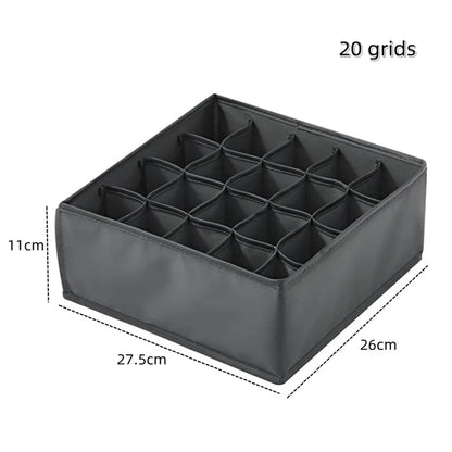 Organizer For Underwear Socks Bra Pants Scarf Tie Storage Box Jeans Clothing Organization Dividers For Drawers Clothes Organizer