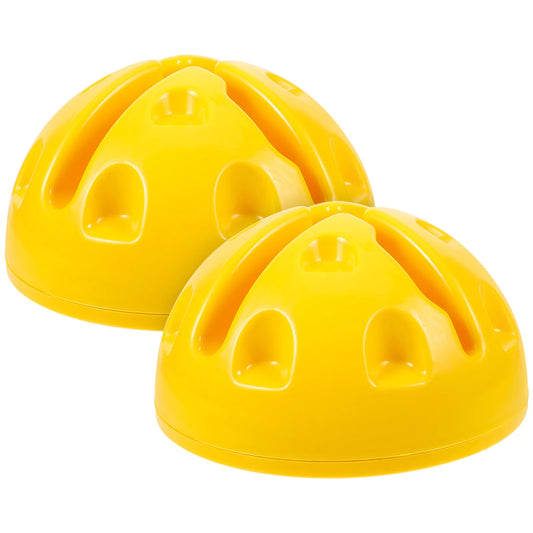 2Pcs Flag Base Durable Plastic Stability Soccer Agility Pole Basketball Training Equipment Team Sports Supplies