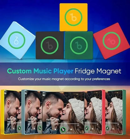 4.0 Gen Music Fridge Magnet with Frame, Personalized Refrigerator Magnets, Best Christmas Gift For Girlfriend For Wife