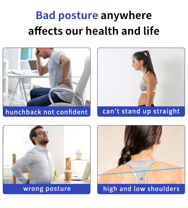 Posture Corrector for Women and Men Adjustable Upper Back Brace Shoulder Lumbar Support Belt Corset Posture Correction