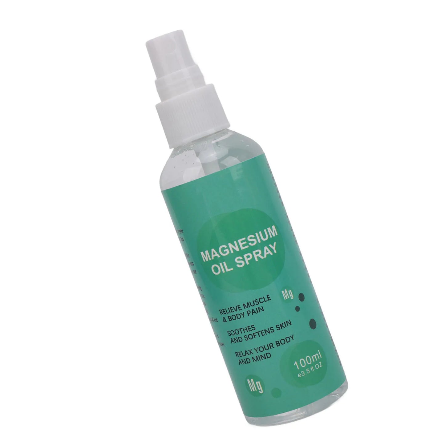 100ml Magnesium Oil Spray Pure Magnesium Oil Body Spray Magnesium Mist for Massage Relaxation