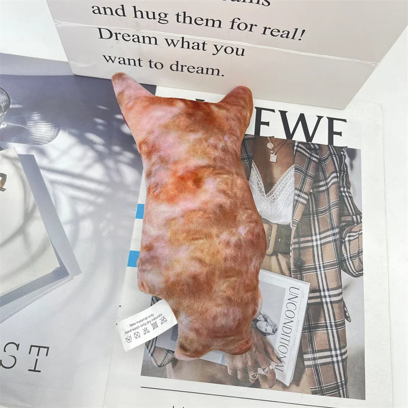 Cute El Gato Cat Plush Toys Wowwow Cat Dolls Plushies Simulation Stuffed Animals Birthday Holiday Gift Kids Collectible Toy