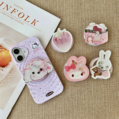 Cute Mobile Phone Holder Magnetic Versatile Mobile Phone Accessories MagSafe Phone Stand