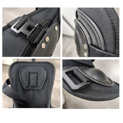 Tactical Leg Armor Guards Protection Stop Riot Legs Armour Full Body Protective Leg Knee Pads for Security Guard Vest Equipment