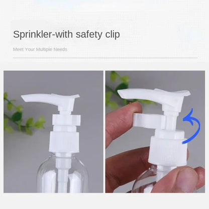 Plastic Refillable Pump Bottle with Lotion Pump Dispenser For Lotions Shampoo Cleaning Products Aromatherapy