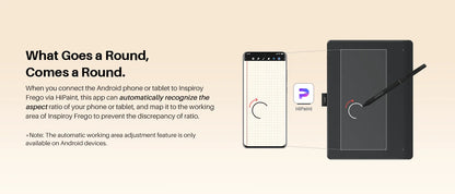 Huion Inspiroy Frego S Newest Graphics Tablet L310 Bluetooth Connectivity Wireless Drawing Tablet, 6.3x3.9 Inch Small Pen Tablet