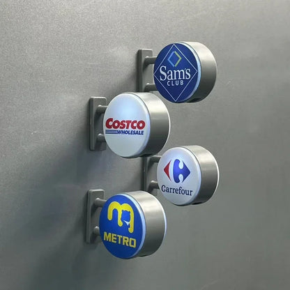 Room Decoration Fridge Magnets Coffee Shop Luminous Light Boxes Creative Convenience Store Light Signs Home Decorative Ornaments