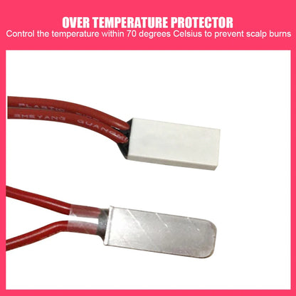 Household Electric Heating Hat Adjustable Hot Oil Treatment Hat for Hair Care Hat Headgear Heating Hat Hot Oil Treatment Hat