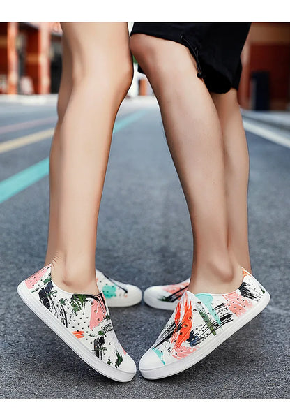 EVA Beach Summer Sandal Holey Shoe Kid Boy Girl Garden Cave Shoe Child Sandal Women Garden Sandal Graffiti Casual Outdoor Shoe