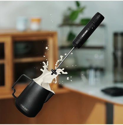 MHW-3BOMBER Official New Electric Milk Frother Handheld Wireless Blender Latte Cream Egg Beater Food Blender