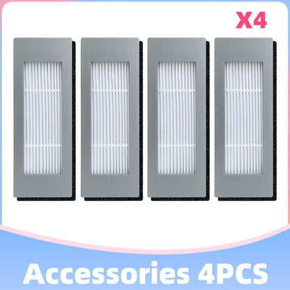 For iRobot Roomba Combo 111 / 113 R113840 Main Side Brush Hepa Filter Mop Cloths Replacement Part Robot Vacuums Accessory