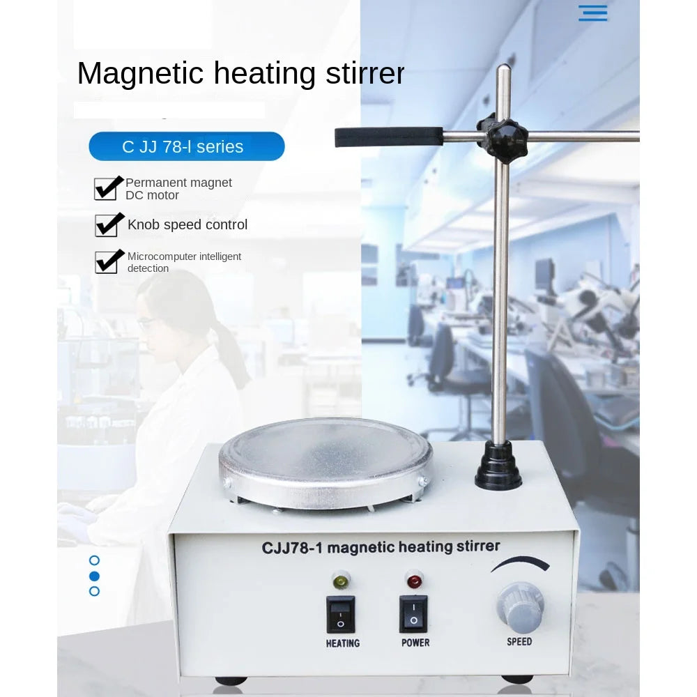 110/220V 78-1 Magnetic Heating Stirrer, Variable Speed Magnetic Stirrer For Laboratory Use