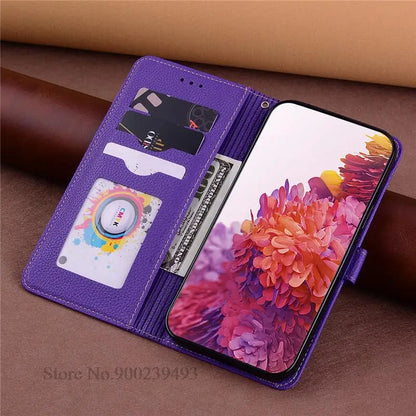 For Huawei Y6P Case Leather Wallet Flip Case For Huawei Y6p Case MED-LX9N Soft Full Cover Coque Fundas for Huawei Y6P Case