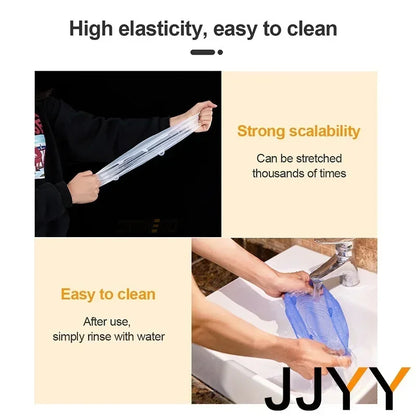 6PCS Silicone Stretch Lids for Food Freshness Reusable Durable Expandable Covers for Kitchen and Food Storage