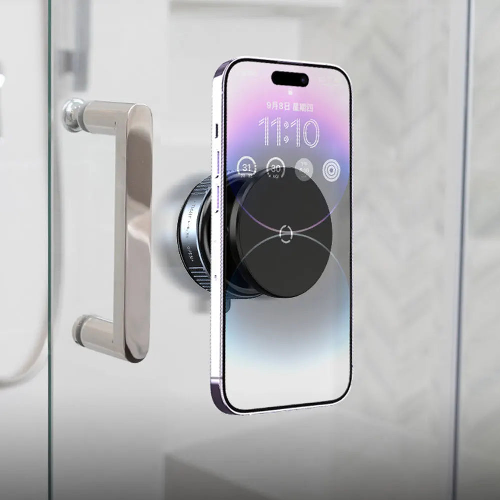 Magnetic Vacuum Car Mount Phone Holder 360° Rotatable Car Mobile Phone Holder for Car/Gym/Mirror/Shower/Smooth Surface Parts