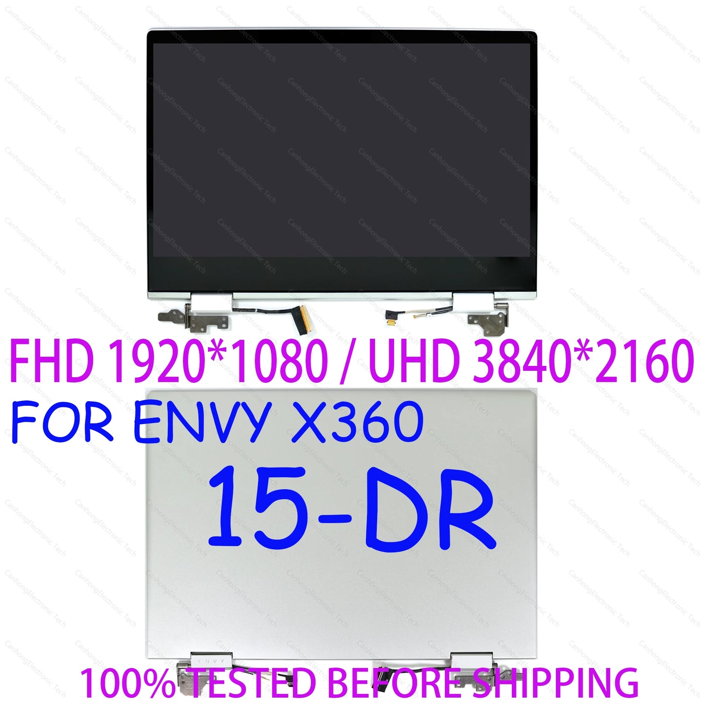 15.6“ For HP ENVY X360 15 DR 15M DR 15-DS 15M DS 15T DR 15-DR0012DX Touch LCD Screen Digitizer L53545-001 L53548-001 L64480-001