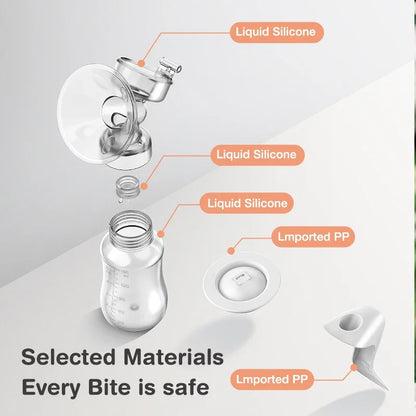 Popular baby breast pump, manual breast pump, breast milk bottle breast pumppostpartum product, breast pump without bisphenol A