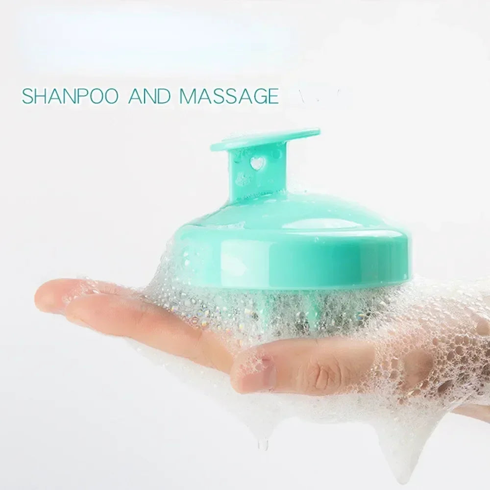Head Cleansing and Massage Wet and Dry Scalp Massage Brush Soft Massage Cushioned Airbag Non-invasive Scalp Deep Conditioning