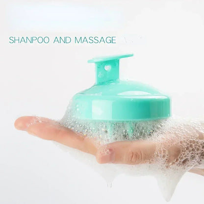 Head Cleansing and Massage Wet and Dry Scalp Massage Brush Soft Massage Cushioned Airbag Non-invasive Scalp Deep Conditioning